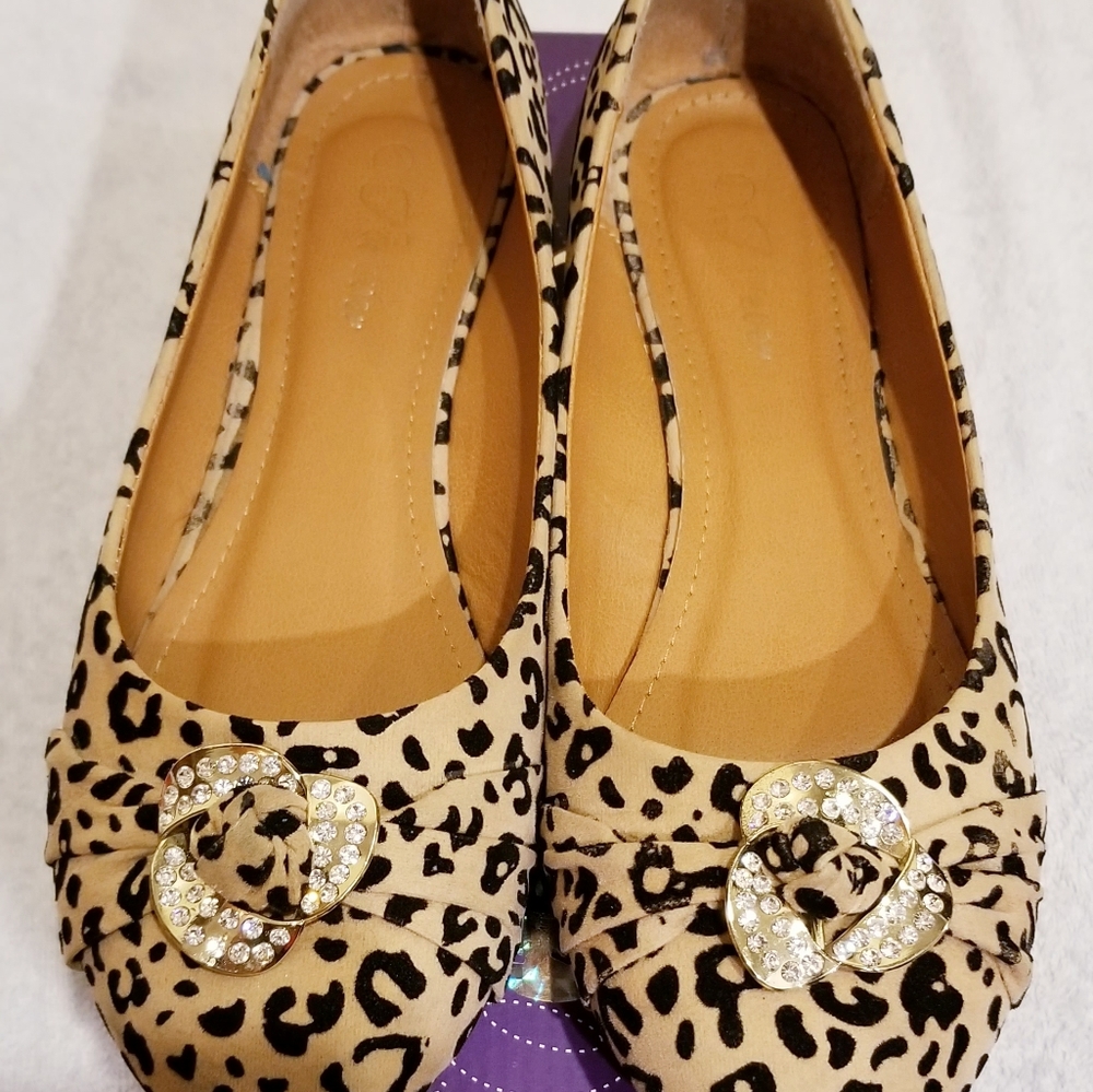 Cheetah Print Flats